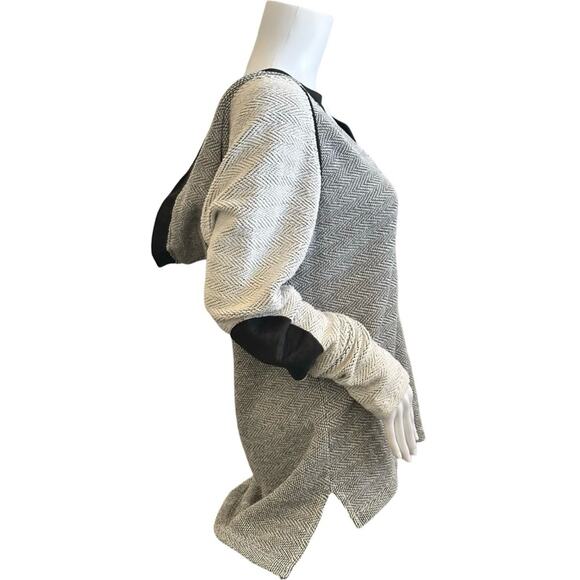 #T3 NU CONSTRUCTION Tweed Hooded Pullover SZ M $128 - Picture 8 of 10